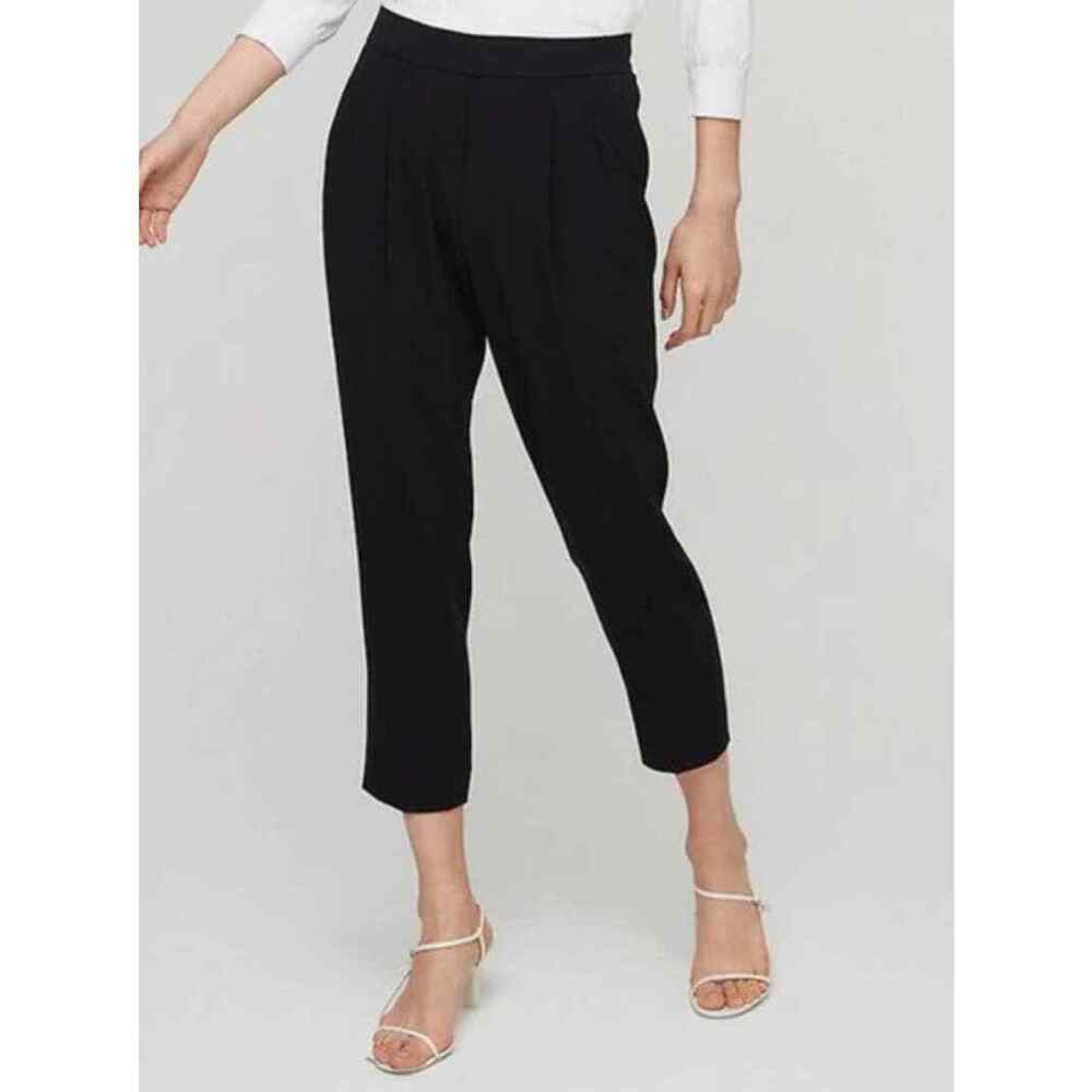 Aritzia Babaton Tailored Pleated Cohen Ankle Dress Pants Preppy Casual Office 4